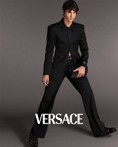 arianne versace adv|Versace Spring 2024 Ad: A Bold Season with Fernando Lindez.